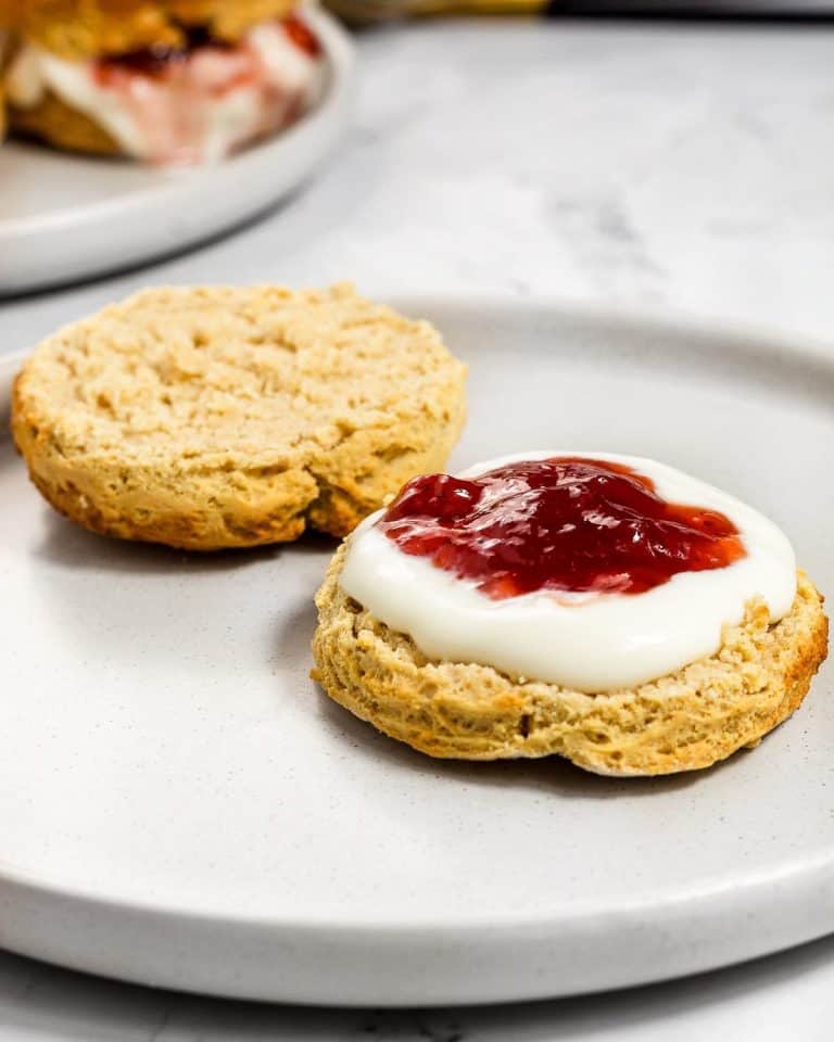 4-ingredient Protein Scones (without Butter) - Nourishing Niki