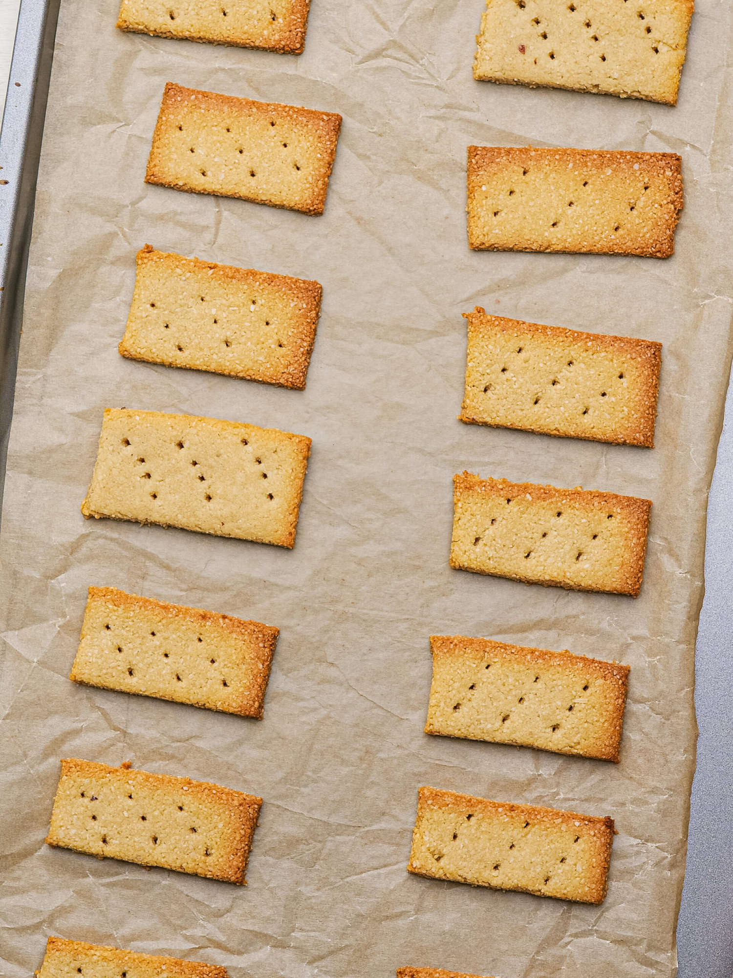 Easy & Healthy Shortbread Cookies Recipe (4 ingredients)