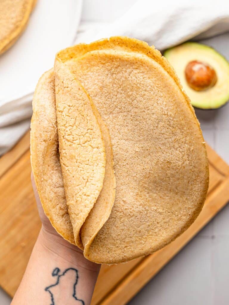 2-Ingredient Oat Tortillas (easy and healthy wrap recipe)