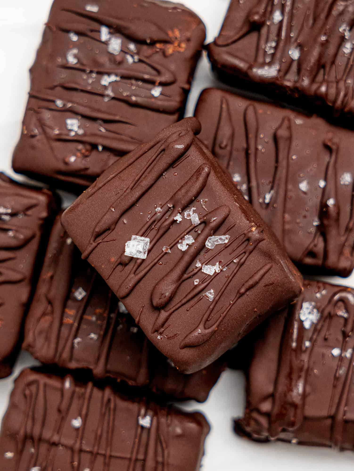 Flourless brownies with black beans.